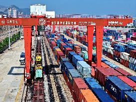 China-Europe (Asia) Freight Trains Volume Increased