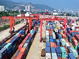 China-Europe (Asia) Freight Trains Volume Increased