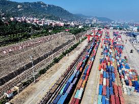 China-Europe (Asia) Freight Trains Volume Increased