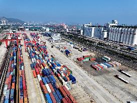 China-Europe (Asia) Freight Trains Volume Increased