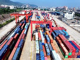 China-Europe (Asia) Freight Trains Volume Increased