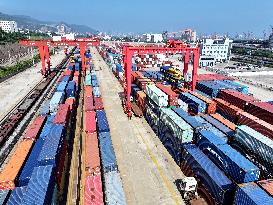 China-Europe (Asia) Freight Trains Volume Increased