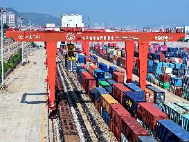 China-Europe (Asia) Freight Trains Volume Increased