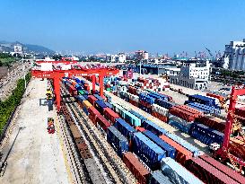 China-Europe (Asia) Freight Trains Volume Increased