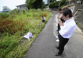 3rd anniversary of deadly Atami landslide