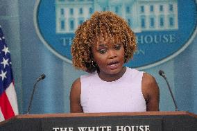 White House Press Secretary Karine Jean-Pierre Defends President Biden's Debate Peformance