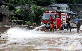 Flooded Village in Liuzhou