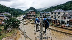 Flooded Village in Liuzhou