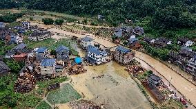 Flooded Village in Liuzhou