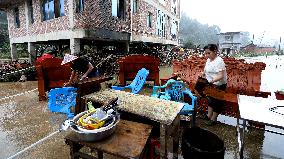 Flooded Village in Liuzhou