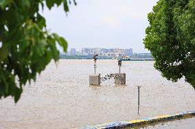Jiangsu Section of Yangtze River Flood Orange Alert