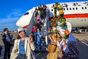 First Inaugural Direct Flight Between Marseille And Shanghai - Marseille