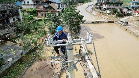 Power Restored After Flood in Rongan