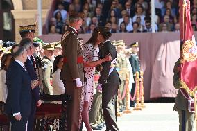 King Felipe At New Class On The NCO Scale Ceremony - Zaragoza