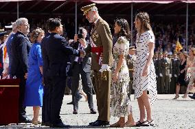 King Felipe Honors The Princess Of Asturias - Zaragoza
