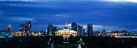 KAZAKHSTAN-ASTANA-NIGHT VIEW