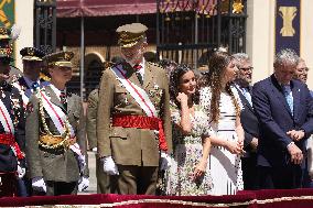 King Felipe Honors The Princess Of Asturias - Zaragoza