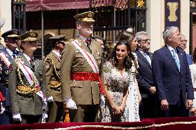 King Felipe Honors The Princess Of Asturias - Zaragoza