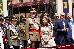 King Felipe Honors The Princess Of Asturias - Zaragoza