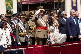 King Felipe Honors The Princess Of Asturias - Zaragoza