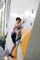 France team of Climbing bouldering for the 2024 Olympics  - Fontainebleau