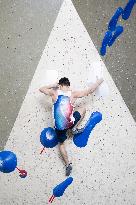 France team of Climbing bouldering for the 2024 Olympics  - Fontainebleau