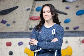 France team of Climbing bouldering for the 2024 Olympics  - Fontainebleau