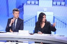 BFM broadcast on the 2024 legislative elections - Paris