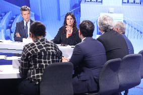 BFM broadcast on the 2024 legislative elections - Paris