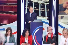 BFM broadcast on the 2024 legislative elections - Paris