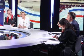 BFM broadcast on the 2024 legislative elections - Paris