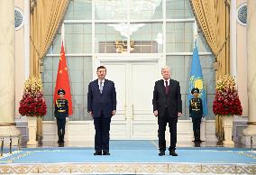 KAZAKHSTAN-ASTANA-XI JINPING-TOKAYEV-TALKS