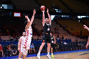 International Basketball match - Croatia vs New Zealand - FIBA Olympic Qualifying Tournaments