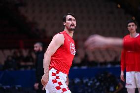 International Basketball match - Croatia vs New Zealand - FIBA Olympic Qualifying Tournaments