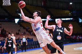 International Basketball match - Croatia vs New Zealand - FIBA Olympic Qualifying Tournaments