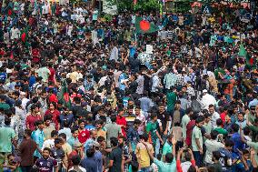 Students Protest In Dhaka