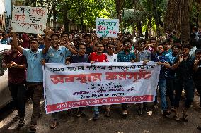 Students Protest In Dhaka