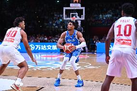 International Basketball match - Dominican Republic vs Greece - FIBA Olympic Qualifying Tournaments