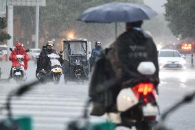 Rainstorm Hit Fuyang