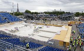 Paris Olympics skateboarding venue