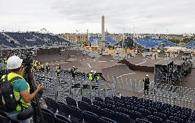 Paris Olympics cycling BMX venue