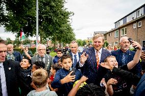 King Willem-Alexander Visit To Woerden