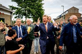 King Willem-Alexander Visit To Woerden