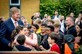 King Willem-Alexander Visit To Woerden