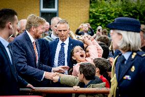 King Willem-Alexander Visit To Woerden