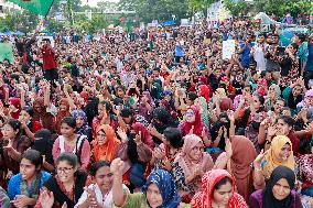 Students Protest Quota System - Dhaka