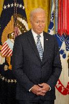 President Biden Awards The Medal Of Honor Posthumously To Two Civil War Soldiers