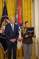 President Biden Awards The Medal Of Honor Posthumously To Two Civil War Soldiers