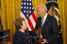 President Biden Awards The Medal Of Honor Posthumously To Two Civil War Soldiers