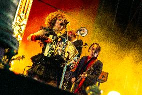 Arcade Fire Perform Live In Milan, Italy